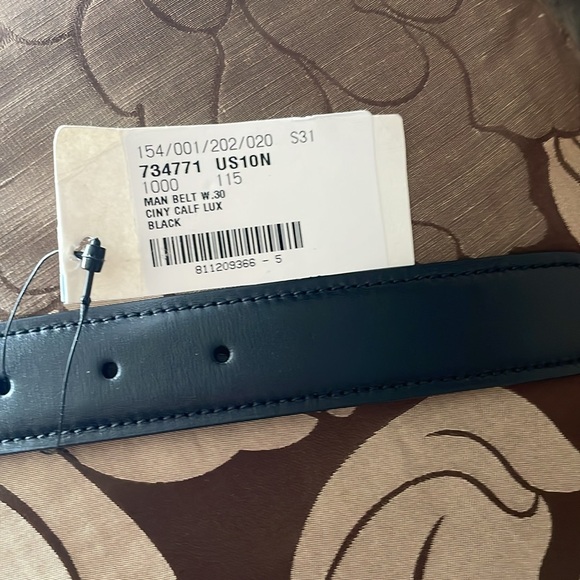 New Gucci Blondie belt with interlocking G Buckle